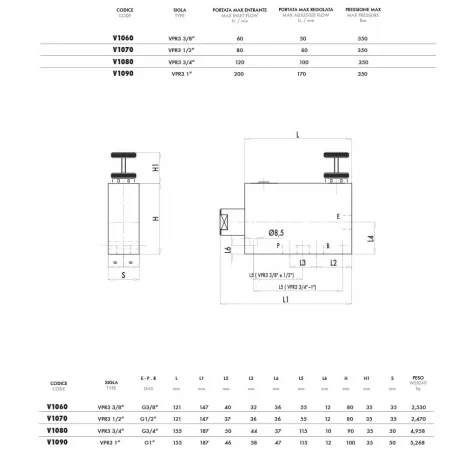 3 PORT FLOW CONTROL VALVE (ONGOING PRESSURE LINE)-2 3 PORT FLOW CONTROL VALVE (ONGOING PRESSURE LINE)