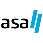 ASA Hydraulik logo: A distinctive and professional logo featuring the acronym 'ASA' in bold capital letters, with the 'A' stylized as an arrowhead pointing upwards. The logo is predominantly blue, symbolizing trust and reliability, with accents of gray and white for contrast. The logo represents ASA Hydraulik's expertise in hydraulic coolers and heat exchangers, delivering efficient and reliable solutions for managing hydraulic fluid temperatures.