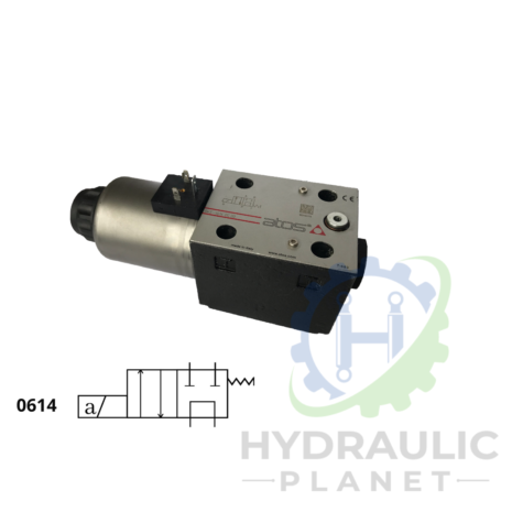 ATOS CETOP 5 SIZE 10 SINGLE SOLENOID VALVE P-T SPOOL 4