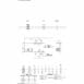 hydraulicplanet Technical drawing of the DUAL CROSS RELIEF VALVE with measurements, part numbers, and a specifications table in English and Polish shown below the diagram.