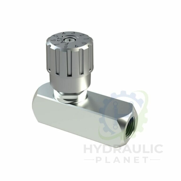 FLOW CONTROL VALVE WITH FREE FLOW IN ONE DIRECTION IMAGE