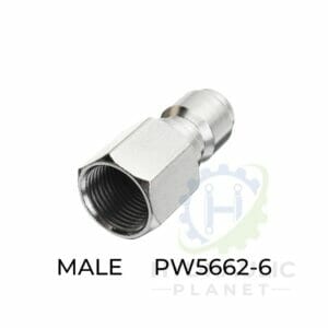 QUICK RELEASE PRESSURE WASHER COUPLING MALE