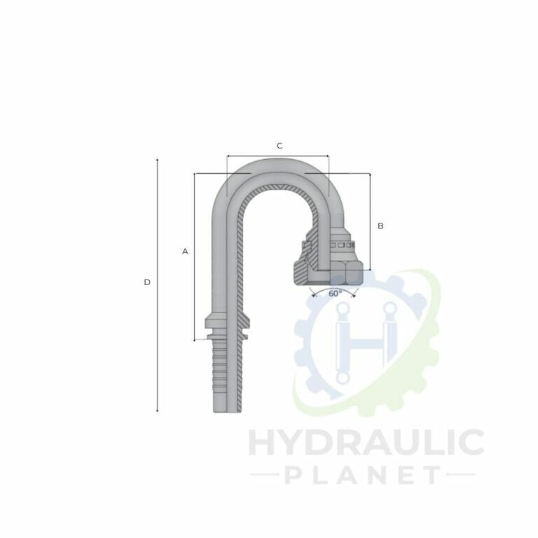 180 degree female bend product image